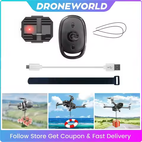 Universal Airdrop System For DJI Mini 5 4 3 Pro/Mavic 3/Mini 2/AIR 3S/2S/Mavic 2/SJRC F11S/Fimi X8 S