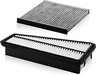 BESTWELL4U Comb Engine Cabin Air Filter for Toyota Fj Cruiser 4.0L V6 2009 2008 2007