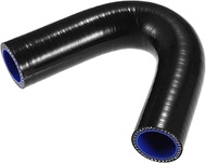 QUARKZMAN Car Coupling Silicone Hose 25 mm 0.98 Inch Inner Diameter 135 Degrees Black