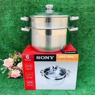 26cm 2-Storey Steamer, Very Thick And Convenient. Can Use The Kitchen