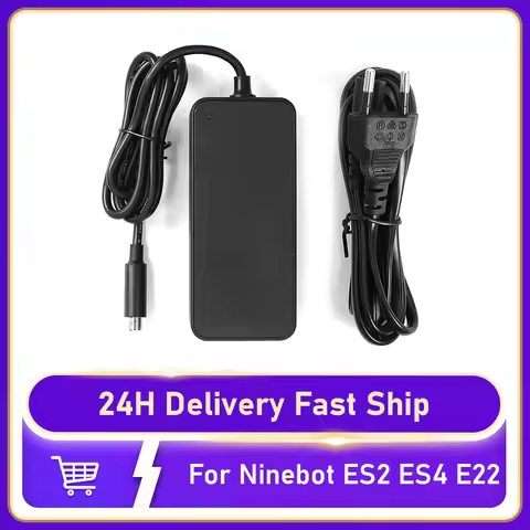 36V Lithium Battery Charger 42V 1.7A Power Adapter For Ninebot ES2 ES4 E22 G30LP T15 F30 F40 F2 D28 