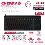 Cherry MX Mechanical Gaming Keyboard TKL RGB Black MX BOARD 8.0 - RGB