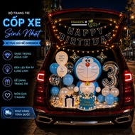Doraemon Theme Boy Birthday Car Trunk Decoration Set | Doraemon Balloon, Happy Birthday, SNOT-31