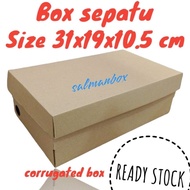 Shoe BOX/SHOES BOX/SHOES CARDBOARD/SHOES BOX SIZE 31x19x10.5 cm/SHOES INNER BOX/POLOS SHOE BOX/ADULT