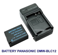BLC-12 \ BLC12 \ BLC12E แบตเตอรี่ \ แท่นชาร์จ \ แบตเตอรี่พร้อมแท่นชาร์จสำหรับกล้องพานาโซนิค Battery 
