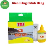[Genuine] Chlorine test kit, Chlorine test in water, TMS VN brand