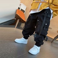 [Boy Pants] (1-14Y) Boy Trousers Boys Spring Summer pants 2025 Thin Style Ice Silk Children Baby Qui