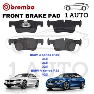 GENUINE BREMBO FRONT DEPAN BRAKE PAD BMW F30 316i 318i 320i F32 420i  F34 GT 320i