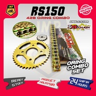 SC RS 150 RS150 RS150R RSX CBR150 15 t 1 4 13t sprocket STT oring 428 415 + spoket kombo set 428 415