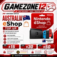 Nintendo Switch eShop Australia Credit AUS 15 30 45 60 Nintendo Games