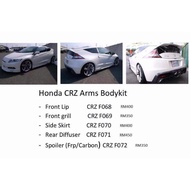 Honda CR-Z Crz zf1 AMS ARMS TERA TERRA Bodykit body kit front side rear skirt lip spoiler