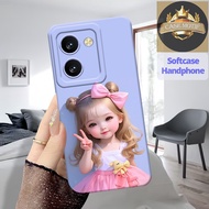 HP Vivo Y36 Softcase Vivo Y36 Casing Latest 2023 Softcase Silicone Casing Protective Case Cheaphp