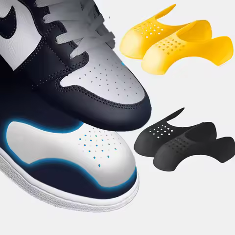 Casual Sneaker Anti Wrinkle Shoe Anti Crease Shoe Head Protector for AF1/AJ Toe Caps Support Stretch