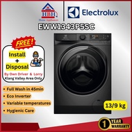 Mesin basuh Electrolux EWF1343P5WC 13kg| EWW-1343P5SC 13/9kg | UltimateCare 500 front load washing m