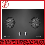 UNO UG2086TRSV 2 BURNER GLASS HOB 90CM (UG2086TRSV)