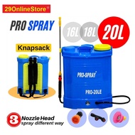 Battery Pump Knapsack Chemical Sprayer Rechargeable 16L 18L 20L Pam Racun Pam Tong Racun Pam Racun B
