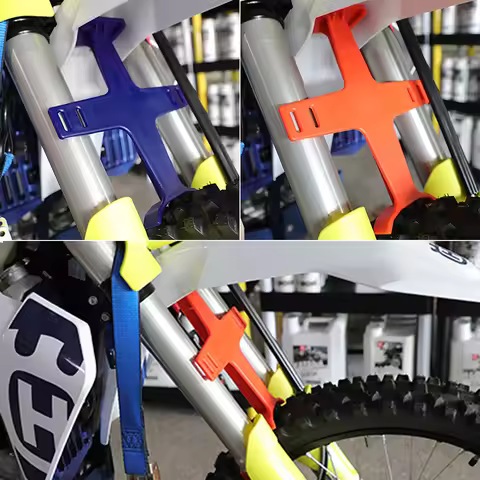 Fork Support Brace Universal Plastic Fame For KTM Honda Yamaha KAWASAKI SUZUKI Dirt Pit Bike Parts M