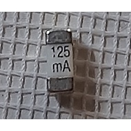 FUSE SMD 0.125A (125mA) 125V 1808