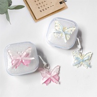 for OnePlus Buds Pro2 Pro3 Buds ACE 2 Case Buds 3 / Buds N / Buds V Cute butterfly Soft TPU Transpar