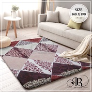 Karpet Malaysia UK 140X190 (COD). Karpet Lantai Anti slip, Karpet Minimalis, Karpet Bungga, Karpet R