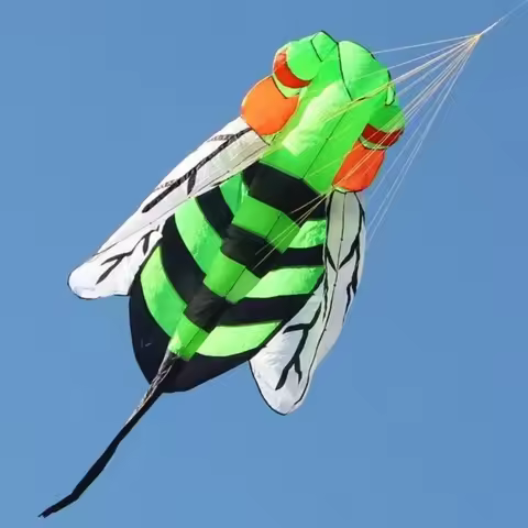 300cm bee kites flying toys nylon kites factory inflatable kites glowing toys outdoor toys Excited k