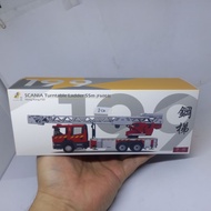 Diecast Truck Scania Miniature Fire Truck