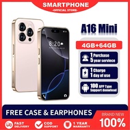 HP A16 Mini 5G Smartphone 4 Inci 4GB RAM 64GB ROM Android 10 Deca Core Dual SIM Handphone Murah Kana