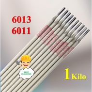 Welding Rod 6013 6011 Welding Electrode 1/8 3.2mm 3/32 2.5mm 1 KILO Kilos Atlantic Nihon Nihonweld