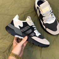 [HCM]Giày nam Nite Jogger mới nhẹ bền boost ép êm thoáng thời trang (đen xám)