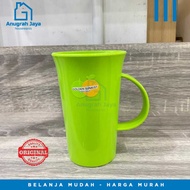 HIJAU GREEN PLASTIC MUG MOK-7023 H GOLDEN SUNKIST