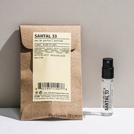 Perfume Sample Santal 33, Another 13, Gaiac 10, Rose 31, Mini Perfume Tester 1.5ml