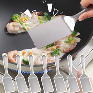 Stainless Steel Frying Spatula Set of 1/2/3 | Professional Non-Slip Turner for Delicate Foods | Omel