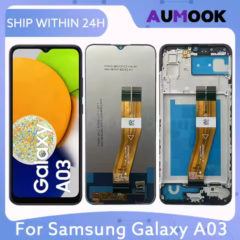 6.5" LCD Display For Samsung A03 A035 Touch Screen Digitizer Assembly A035F A035M A035G LCD Screen D