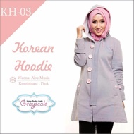New Baju Korea Wanita Jaket Musim Dingin Muslimah Berhijab 04 siiip