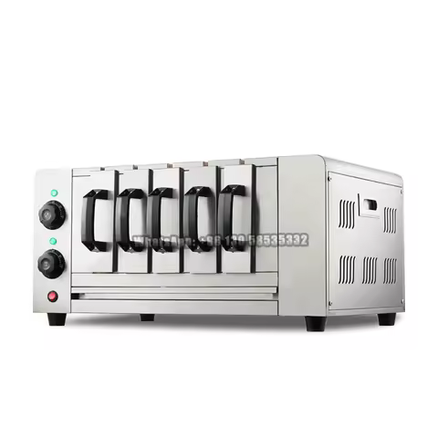 Commercial Mutton Kebab Machine Barbecue Stove Electric Oven Rotary Rotisserie Machine