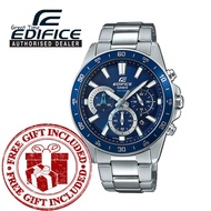 (READY STOCK) Official Marco Warranty CASIO Edifice EFV570D 2A Standard Chronograph Edifice 100% ORI