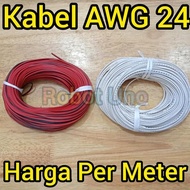 SHIPPINGbebas - AWG 24 Double Stranded Cable 2x0.5mm AWG24 Stranded Cable 50M 1 Roll