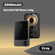 Zeallion Không Dây Magsafe sạc dự phòng Cho iPhone 12 13 14 15 Pro Max Sạc Bên Ngoài Phụ Trợ Pin sạc