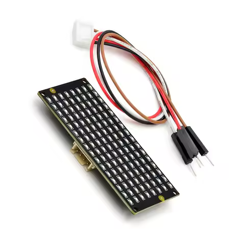 8*16 8X16 Matrix LED Light Display Module I2C communication 3.3-5V