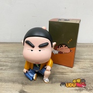 Angry Crayon Shin-chan Figurine Funny Angry Crayon Shin-chan Doll Desktop Decoration Anime Periphera