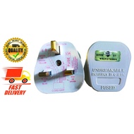 (Ready Stock) High Quality 13A Plug Top (SIRIM) - Fuse Plug Top