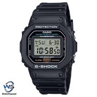 Casio G-Shock DW5600UE-1D DW-5600UE-1 DW-5600UE-1D Digital Dial Black Resin Strap Men's Watch