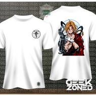 Edward Elric Shirt Full Metal Alchemist Brotherhood Tshirts FMA Shirt Full Graphic Cool Anime Shirts