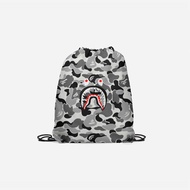 [HD CUSTOM] Drawstring Bag / String Bag A BATHING APE BAPE CAMO SHARK Fullprint Sublimation Art 1