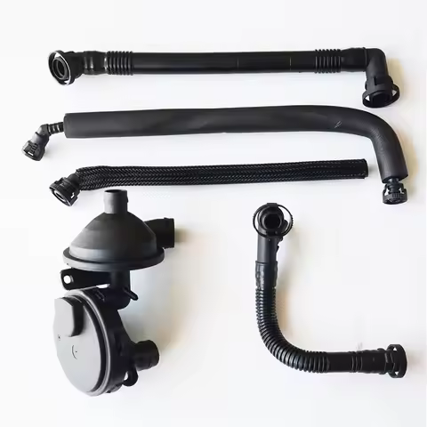 For BMW E46 E39 M52 M54 KGE Crankcase Ventilation Hose Kit febi bilstein Repair Kit 11617504535 1161