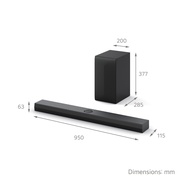 Loa thanh soundbar LG S70TY 3.1.1 400W mã 2024 chính hãng Bảo Hành 12 Tháng Thay Thế Loa SNH5