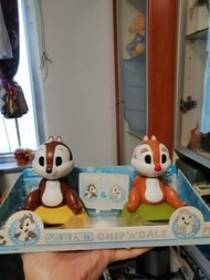 大鼻鋼牙太陽能搖頭公仔迪士尼chip n dale