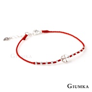 Giumka.red Line Bracelet. 925 Sterling Silver Bracelet.hand-Woven.chinese New Year Good Luck.