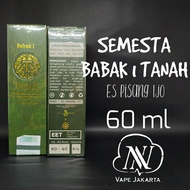 Liquid Semesta Babak 1 Tanah Es Pisang Ijo 60ml