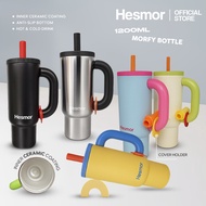HESMOR MORFY 304 Stainless Steel Inner Ceramic 1200ML Insulated Straw Cup Thermos Cup Hot & Cold Dri